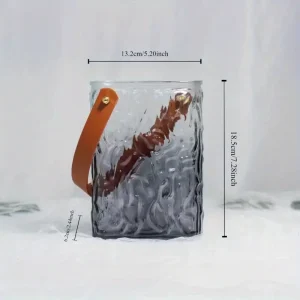 گلدان شیشه ای گیسو