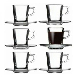 ست فنجان و نعلبکی 6 عددی کد 101