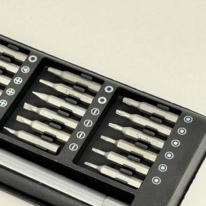 مجموعه 24 عددی پیچ گوشتی تیتانیومی