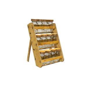 ست جا ادویه 12 عددی ایستاده 3 طبقه مکارتی