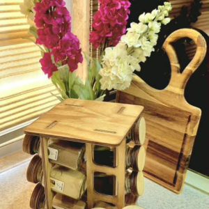 ست جا ادویه 12 عددی چرخشی مکارتی