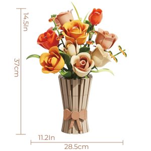 لگو گلدان گل های رز