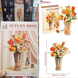 لگو گلدان گل های رز