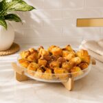 شیرنی خوری کویین قطر 30 شیشه ابگز پایه چوبی