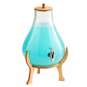 کلمن شیشه ابگز مدل گلابی