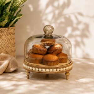 کاپ کیک مهره دار چوبی قطر 26